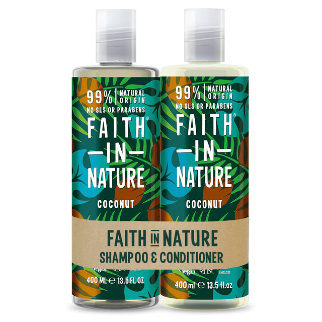 Faith in Nature Coconut Shampoo & Conditioner Duo