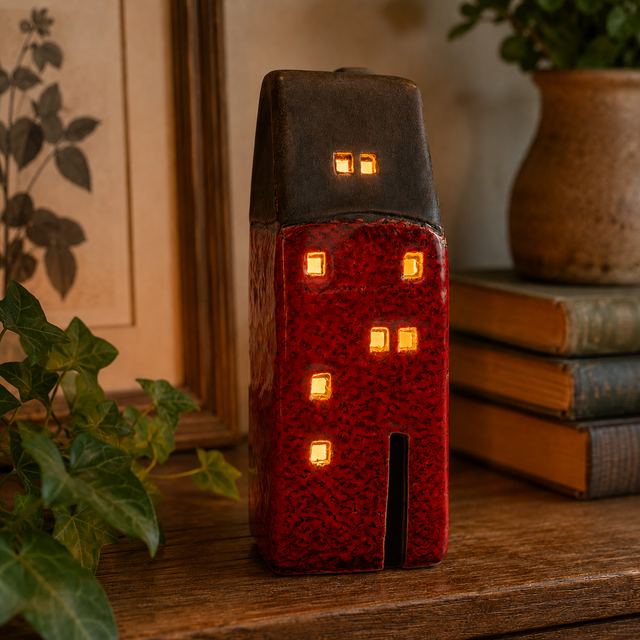 Cello – Tales from the Village – Brackenwood Manor | Light-Up Village Pottery House