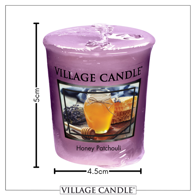 Village Candle Votive - Honey Patchouli