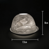 Cello Tealight Dome - Robin