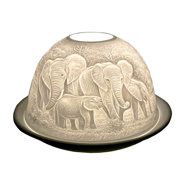 Cello Tealight Dome - Elephant Family