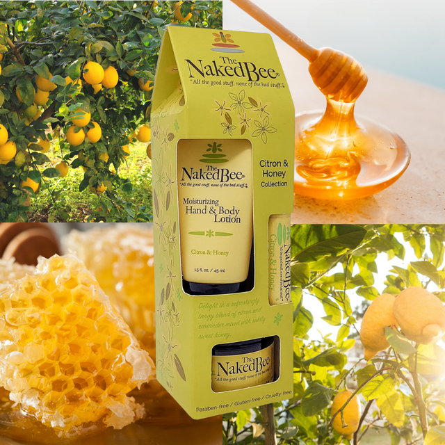 The Naked Bee Citron & Honey Gift Collection
