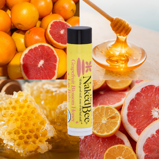 The Naked Bee Grapefruit Blossom Honey Lip Balm