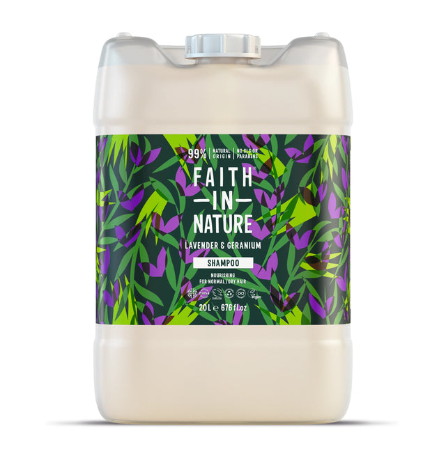Faith in Nature Lavender & Geranium Shampoo 20L