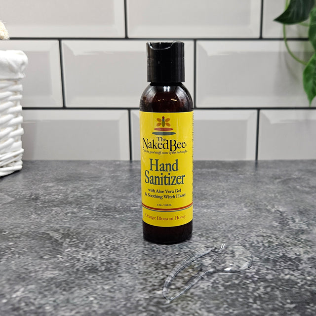 The Naked Bee Orange Blossom Honey Hand Sanitiser 4oz