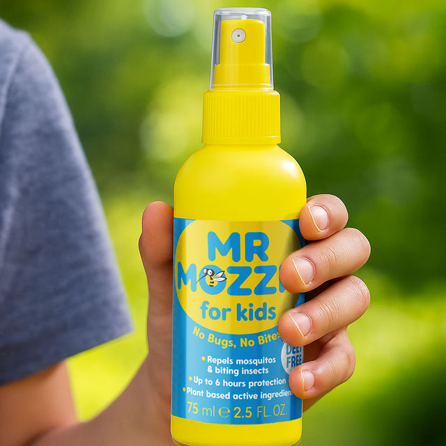 Mr Mozzie Kids Insect Repellent â€“ DEET-Free, Natural Mosquito Spray 75ml