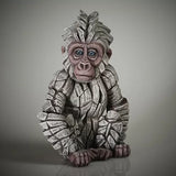 Edge Sculpture - Baby Gorilla Snowflake