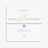 Joma Jewellery Bracelet - A Little Happy 60th Birthday