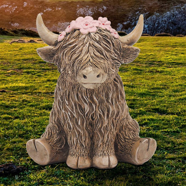 Lesser & Pavey - Highland Cow Flower Crown