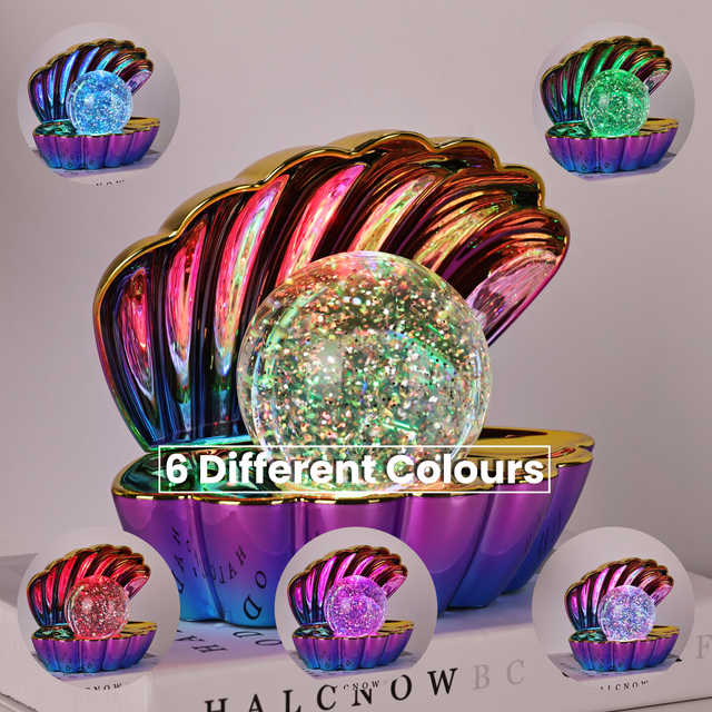 Light Up Clamshell - Opalescent Gold Metallic