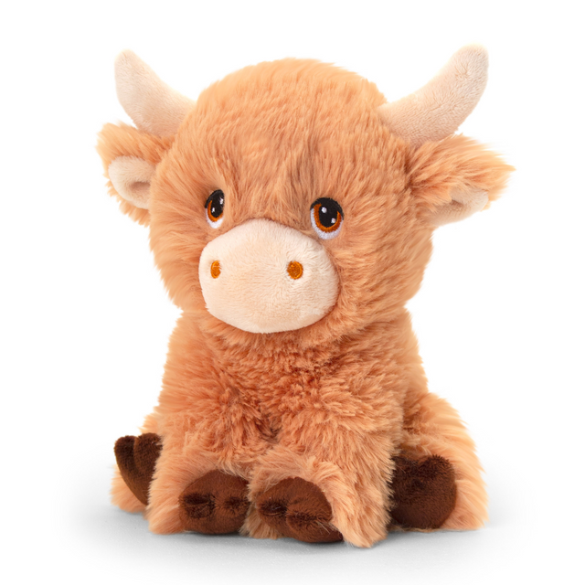 25cm Keeleco Shaggy Cow