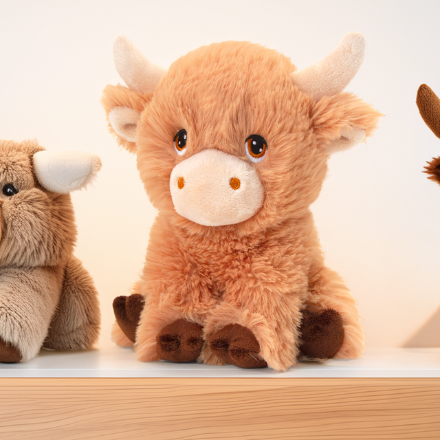 Keeleco Shaggy Cow (25cm)