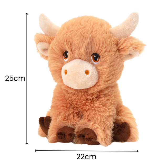 Keeleco Shaggy Cow (25cm)