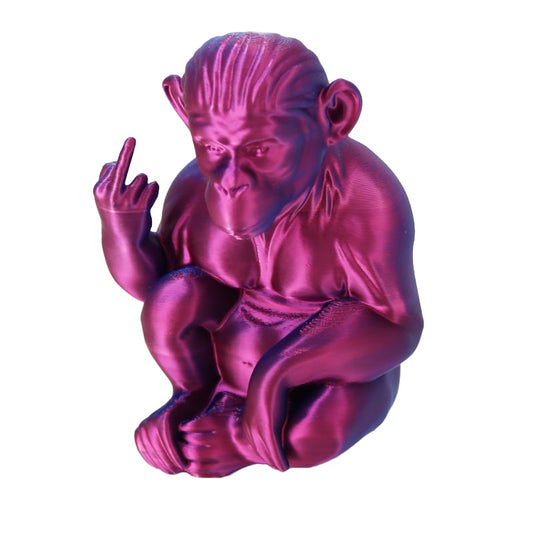 3D Printed Monkey - Purple & Blue
