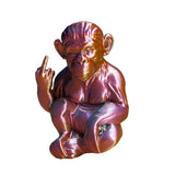 3D Printed Monkey - Red & Gold