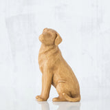 Willow Tree Figurines - Love My Dog (Light)