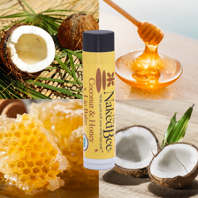The Naked Bee Coconut & Honey Lip Balm
