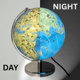 Gleneagles 25cm Light-Up Kids Globe, Plug-In Educational Night Light