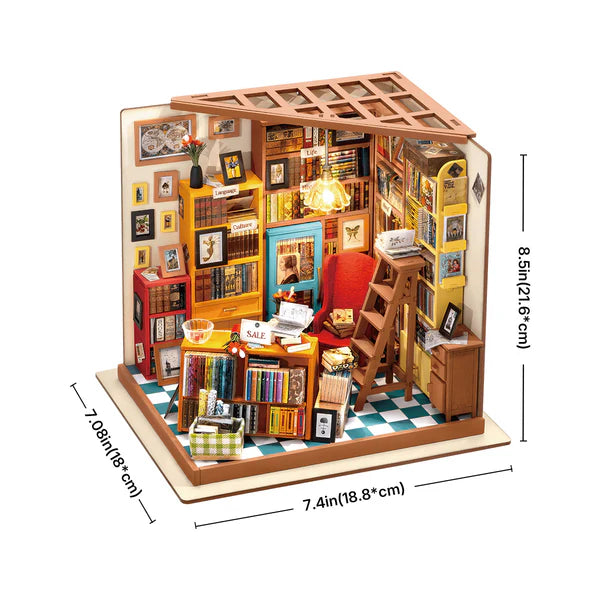 ROBOTIME Sam's Study DIY Model Kit