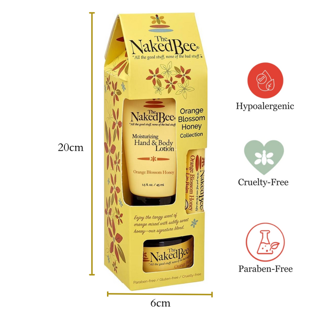 The Naked Bee Orange Blossom Honey Gift Collection