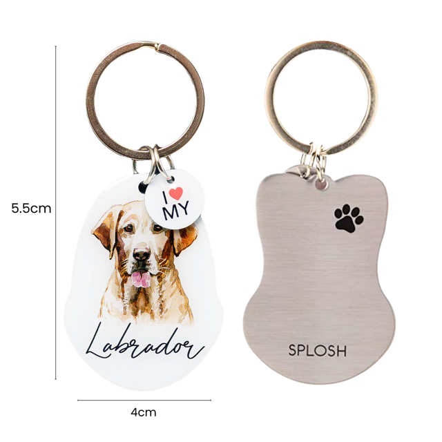 Splosh Pet Keyring - Labrador