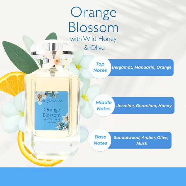 Di Palomo Orange Blossom with Honey & Olive Eau de Parfum 100ml