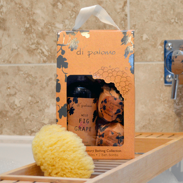Di Palomo Wild Fig & Grape Indulgent Luxury Bathing Collection