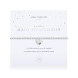 Joma Jewellery Bracelet - A Little 'Maid Of Honour' Heart Bracelet