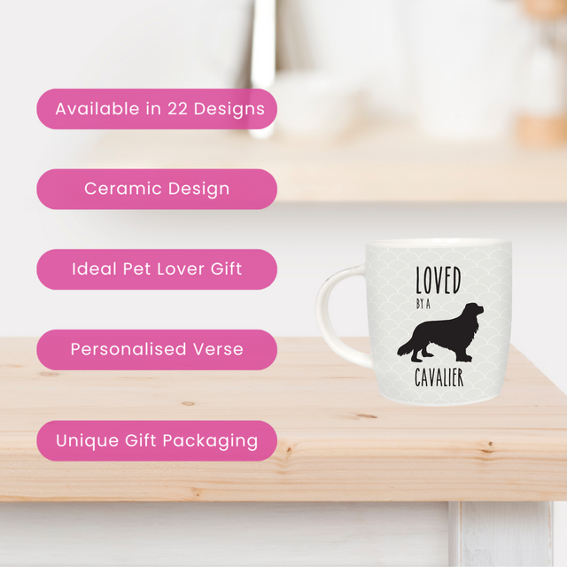 Splosh Pet Mugs - Cavalier