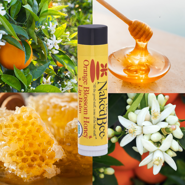 The Naked Bee Orange Blossom Honey Lip Balm