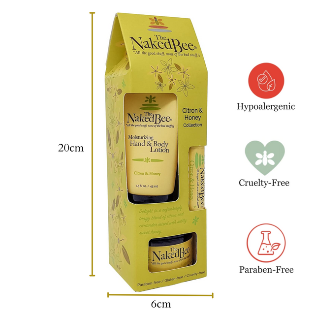 The Naked Bee Citron & Honey Gift Collection