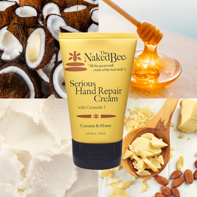The Naked Bee Coconut & Honey Serious Hand Repair Cream 3.25oz