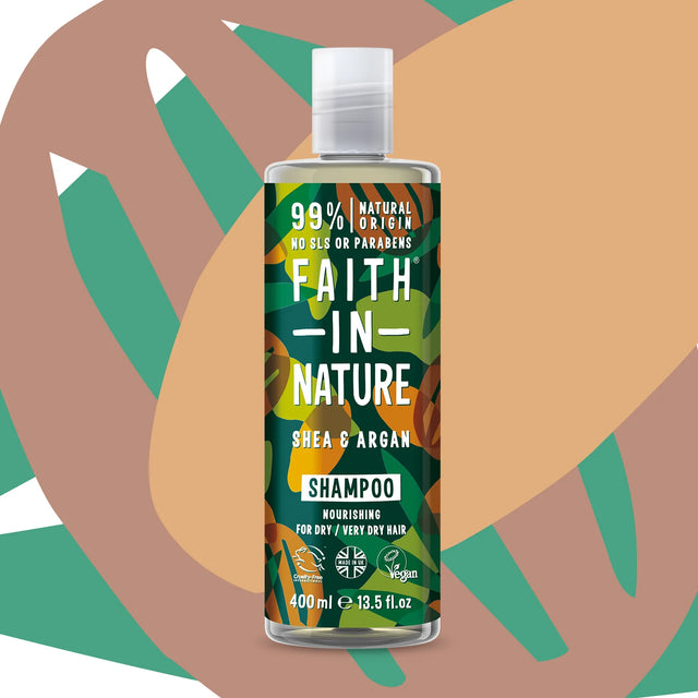 Faith in Nature Shea & Argan Shampoo 400ml