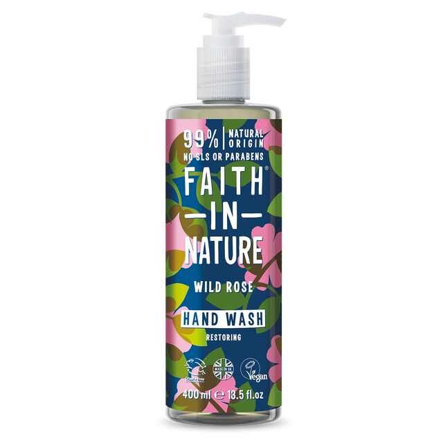 Faith in Nature Wild Rose Hand Wash 400ml