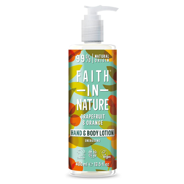 Faith In Nature Grapefruit & Orange Hand & Body Lotion 400ml