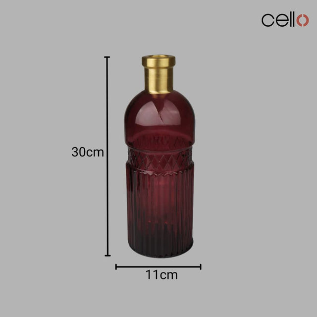 Cello Lighting - Vintage Large Dark Red