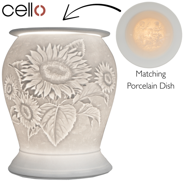 Cello Electric Wax Burner Porcelain Barrel - Summer Time