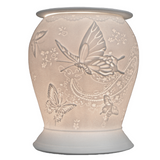 Cello Electric Wax Burner Porcelain Barrel - Silk Wings