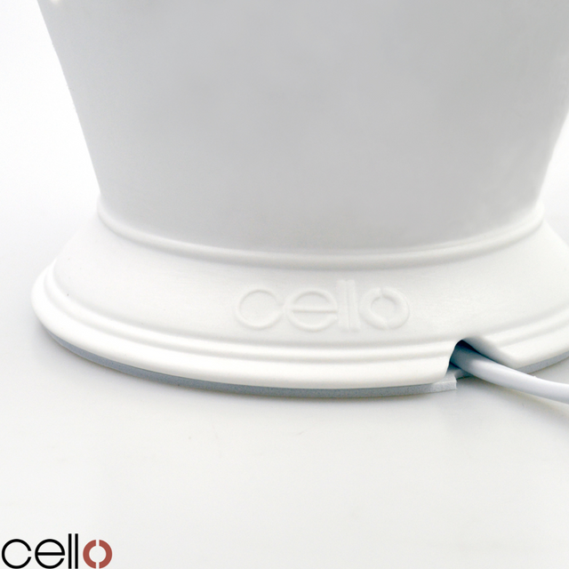 Cello Electric Wax Burner Porcelain Barrel - Silk Wings