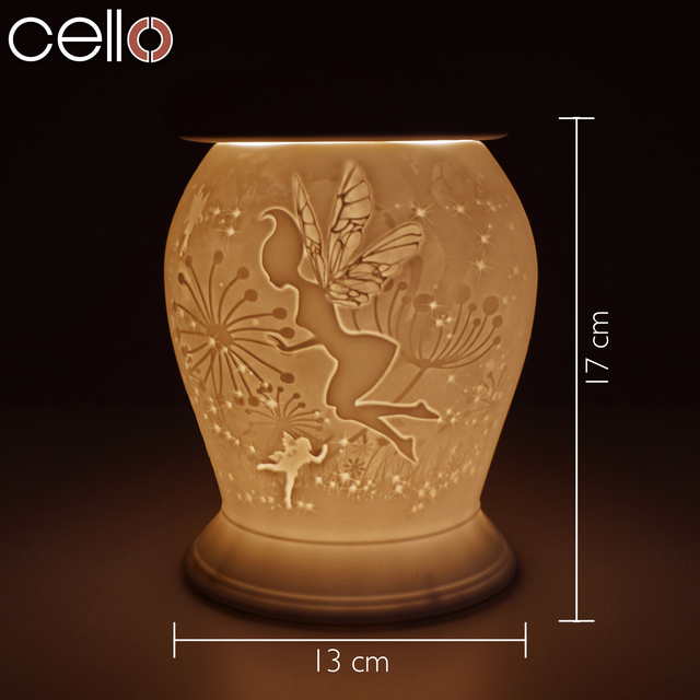 Cello Electric Wax Burner Porcelain Barrel - Fairy Tale