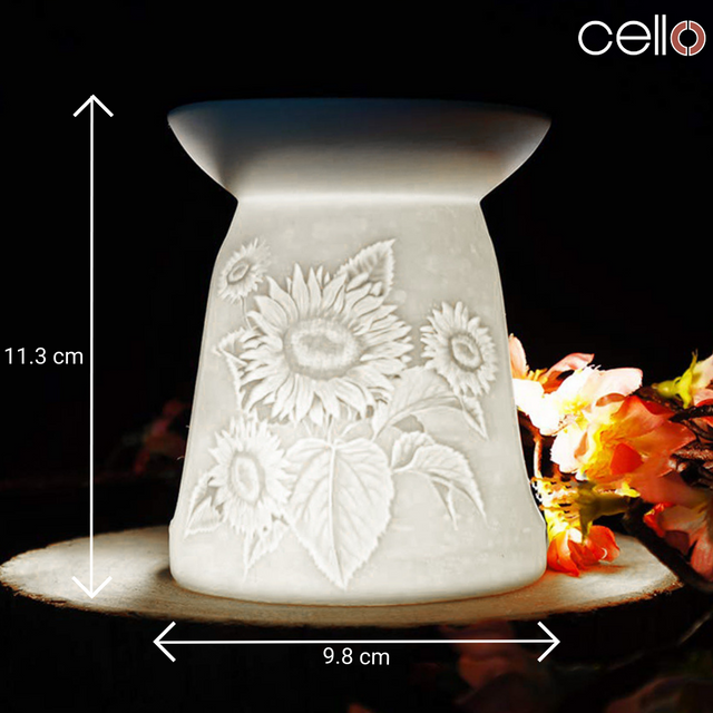 Cello Porcelain Tealight Burner - Summer Time
