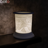 Cello Electric Wax Burner Porcelain Straight - Polar Bear