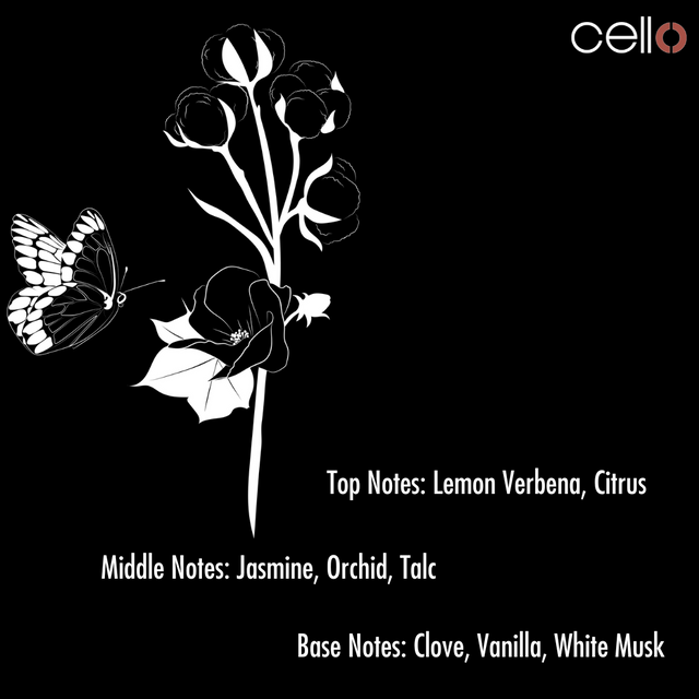Cello Lux Statement Reed Diffuser - Egyptian Cotton