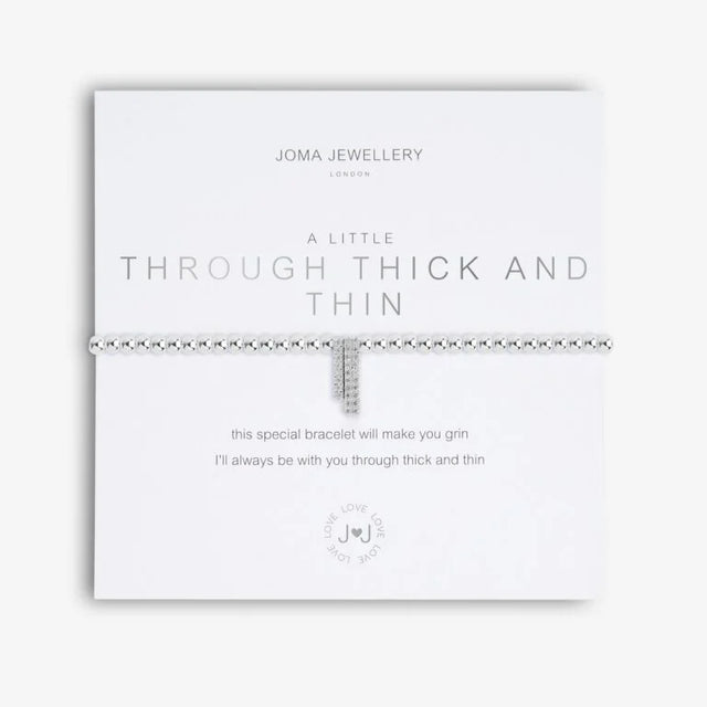 Joma Jewellery Bracelet - A Little Through Thick And Thin