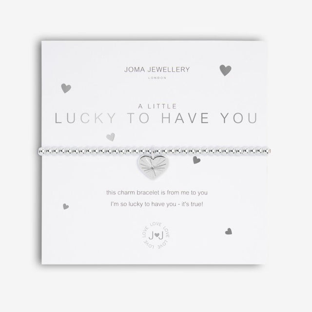 Joma Jewellery Bracelet - A Little 'Lucky To Have You'
