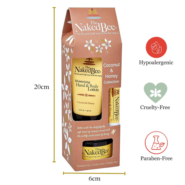 The Naked Bee Coconut & Honey Gift Collection