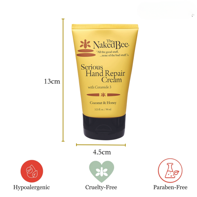 The Naked Bee Coconut & Honey Serious Hand Repair Cream 3.25oz