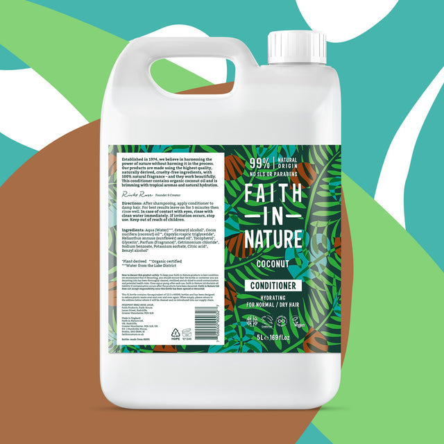 Faith in Nature Coconut 5 Litre Conditioner Refill