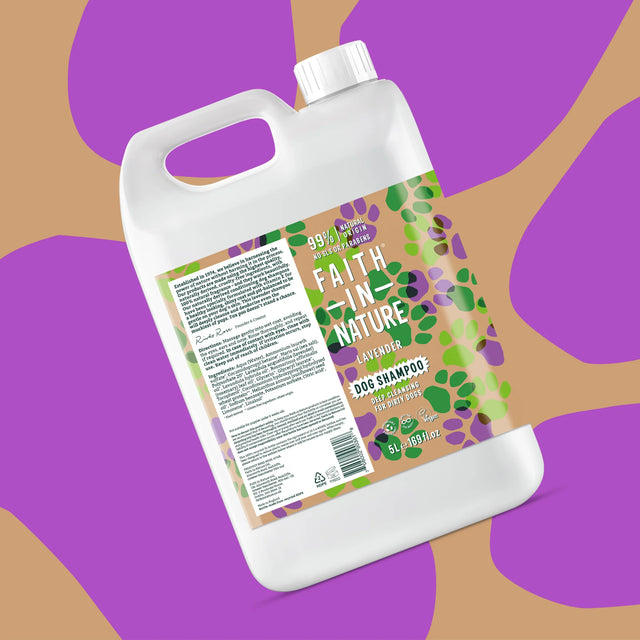 Faith In Nature Lavender Dog Shampoo 5L Refill