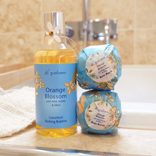 Di Palomo Orange Blossom Indulgent Luxury Bathing Collection